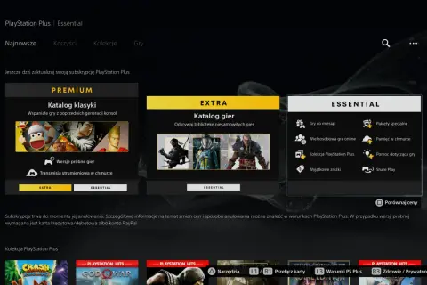 PlayStation Plus: Jakie gry? Essential, Extra, Premium co wybrać?