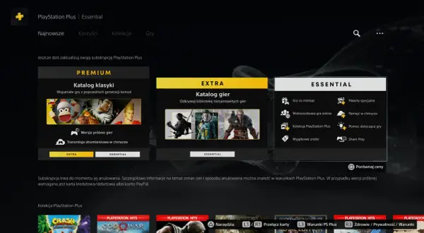PlayStation Plus: Jakie gry? Essential, Extra, Premium co wybrać?