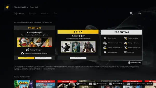 PlayStation Plus: Jakie gry? Essential, Extra, Premium co wybrać?